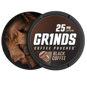 GRINDS 25mg BLACK COFFEE